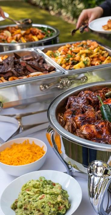Buffet dishes